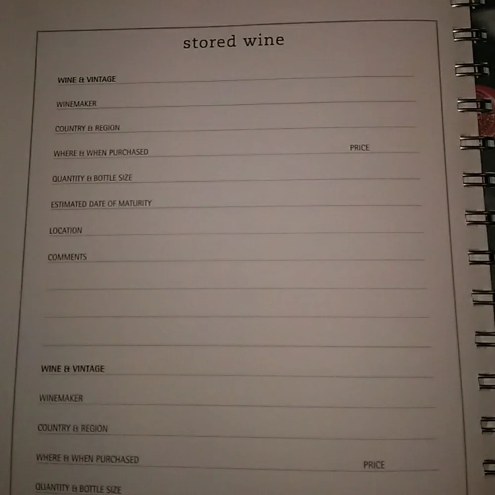 NWOT Wine Journal